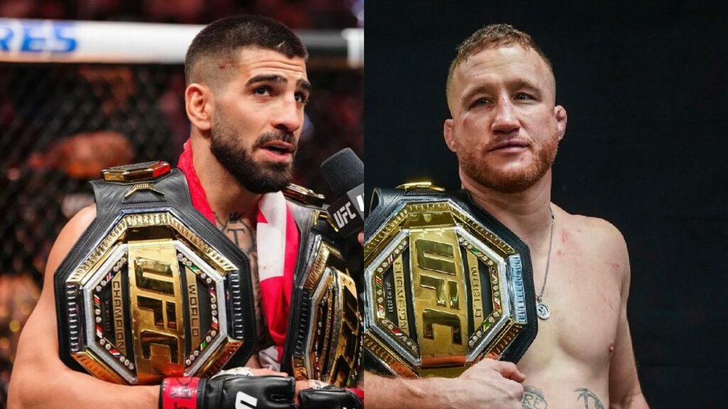 Ilia Topuria d&eacute;j&agrave; largement favori face &agrave; Justin Gaethje pour l&rsquo;unification des ceintures