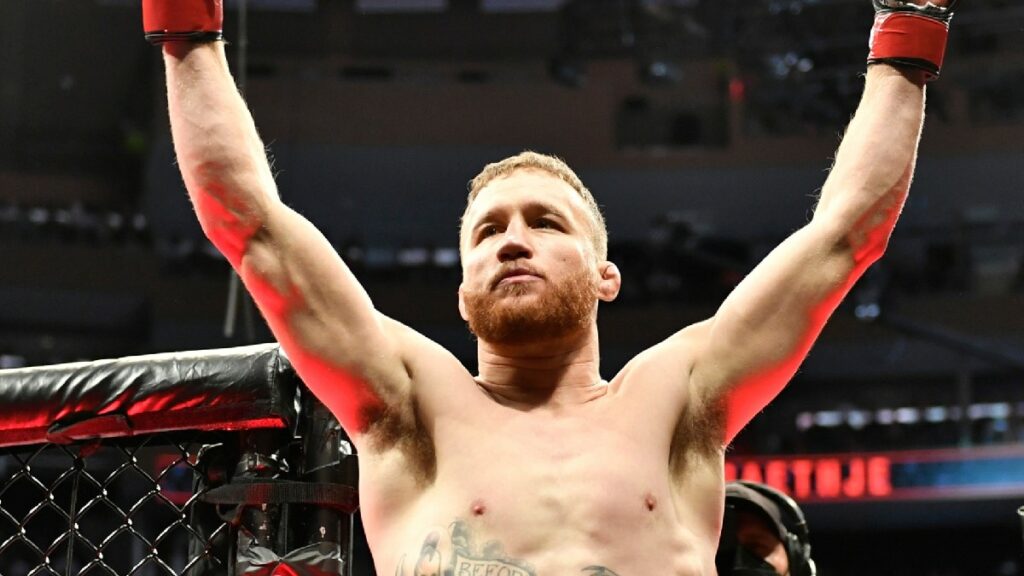 Justin Gaethje sait quel adversaire il veut combattre apr&egrave;s le titre