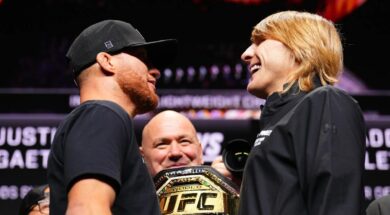Justin-Gaethje-Paddy-Pimblett-face-off-ufc-324-lightweight