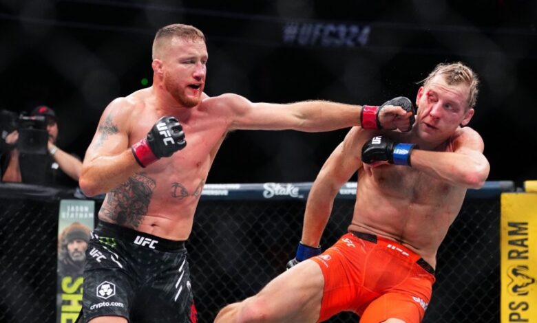 Justin-Gaethje-impressionn&eacute;-r&eacute;sistance-Paddy-Pimblett