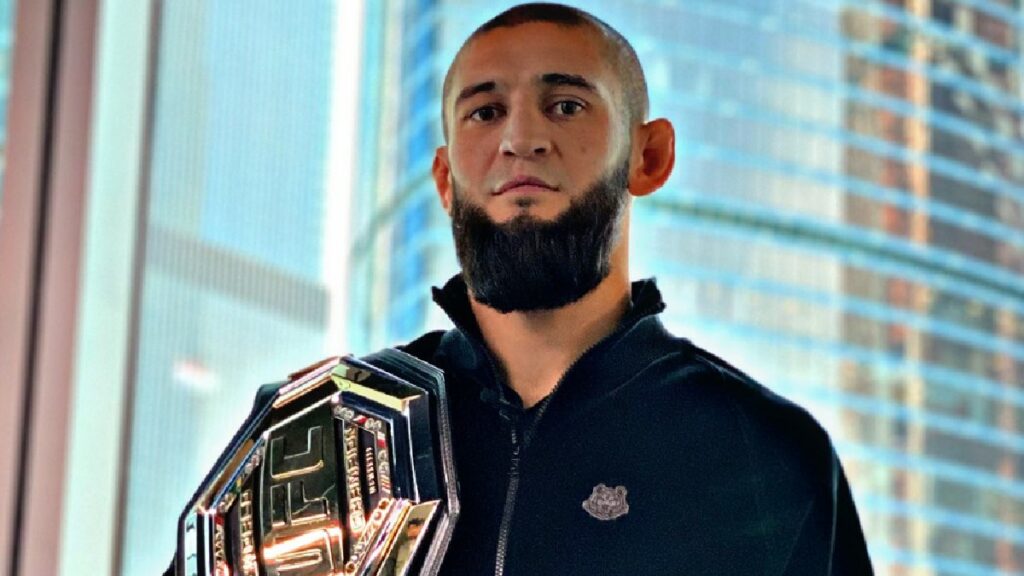 La victoire de Khamzat Chimaev pour le titre n'&eacute;tait pas ennuyante selon Bisping