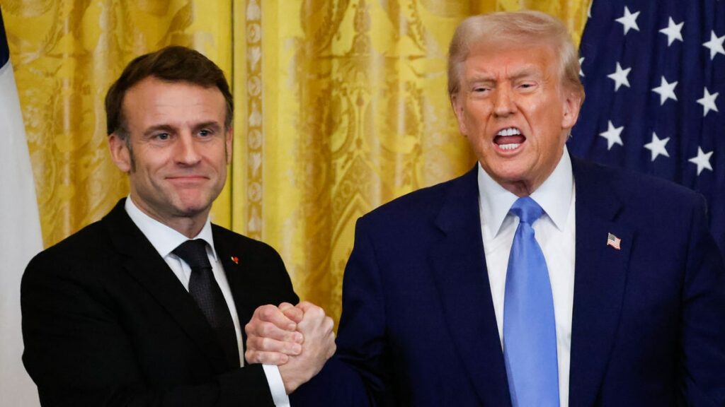 donald-trump-emmanuel-macron-g7-ufc-maison-blanche
