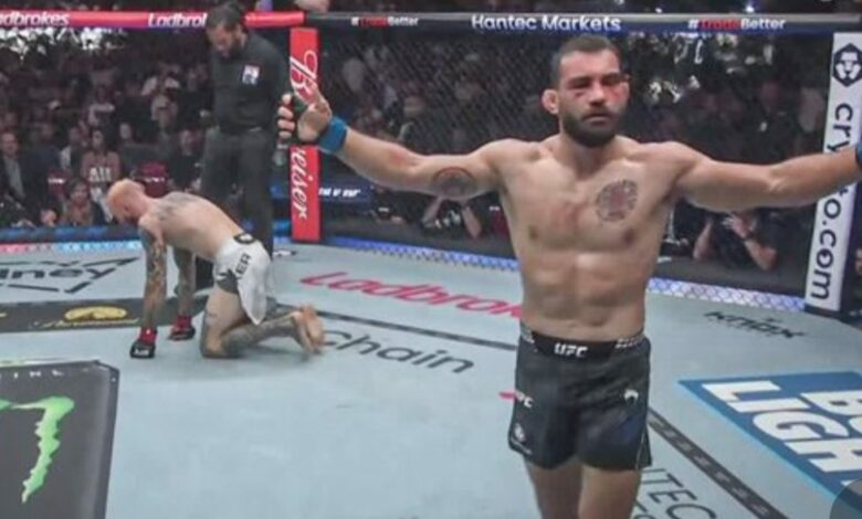 Benoit-Saint-Denis-reaction-victoire-dan-hooker-ufc-325
