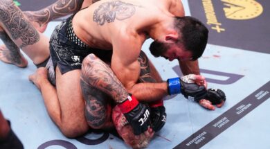 Demetrious-Johnson-r&eacute;action-performance-victoire-Dan-Hooker-UFC-325