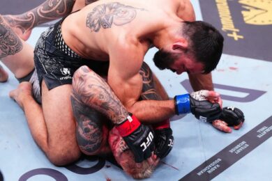 Demetrious-Johnson-r&eacute;action-performance-victoire-Dan-Hooker-UFC-325