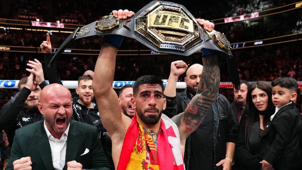 Ilia Topuria veut la cr&eacute;ation d&rsquo;une nouvelle ceinture pour affronter Islam Makhachev&nbsp;