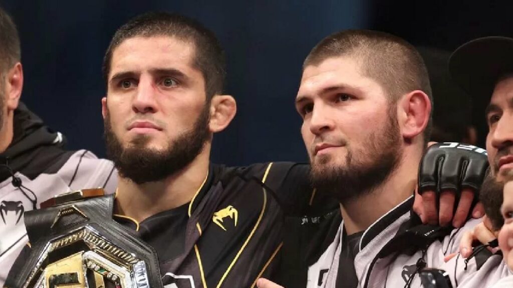 Khabib annonce une date de retour pour la premi&egrave;re d&eacute;fense de titre d&rsquo;Islam Makhachev&nbsp;