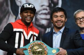 Manny-Pacquiao-r&eacute;action-annonce-combat-Floyd-Mayweather-boxe
