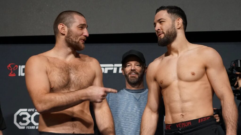 Nassourdine Imavov s&rsquo;exprime sur la lutte avec Sean Strickland pour le titre