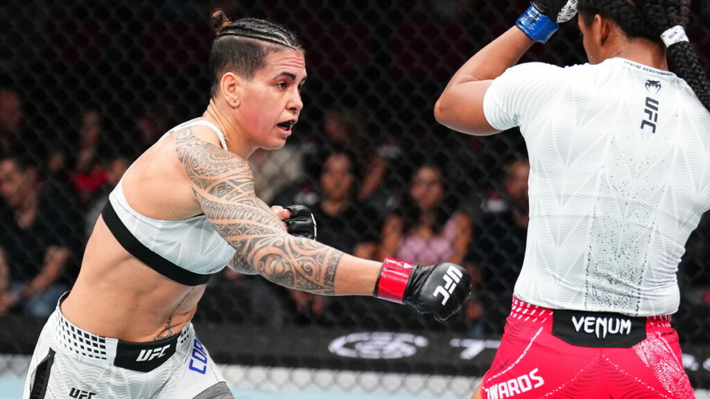 nora-cornolle-blessure-défaite-ufc-réaction-coach