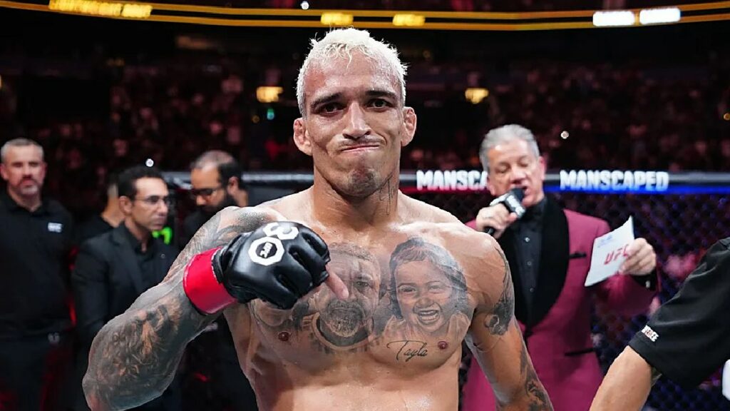 Charles Oliveira compare son palmar&egrave;s &agrave; celui de Khabib et Islam Makhachev