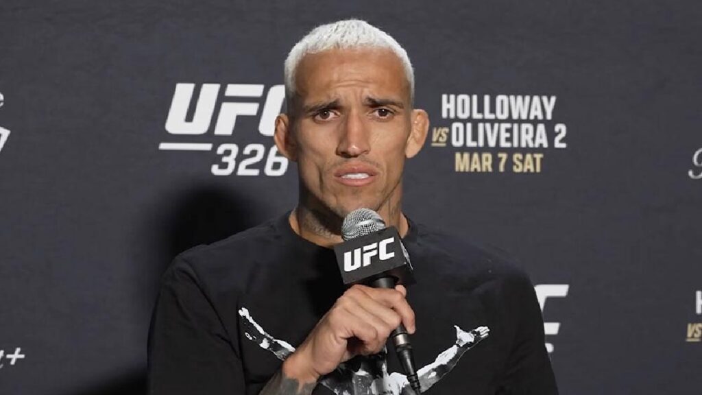 Charles Oliveira répond aux critiques sur son dernier combat : « J’affrontais un gars que personne n’avait jamais dominé… »