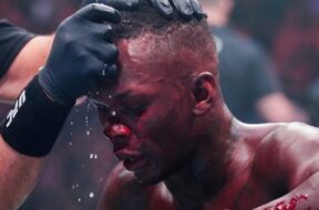 Israel-Adesanya-r&eacute;action-d&eacute;faite-TKO-UFC-Seattle-Joe-Pyfer-mma