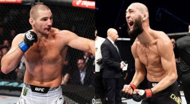 Khamzat-Chimaev-vs-Sean-Strickland-prono-Khalil-Rountree