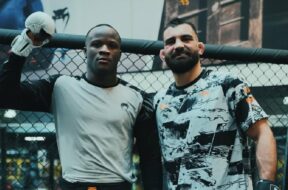 Losene-Keita-r&eacute;action-sparring-Beno&icirc;t-Saint-Denis-ufc-Londres-mma