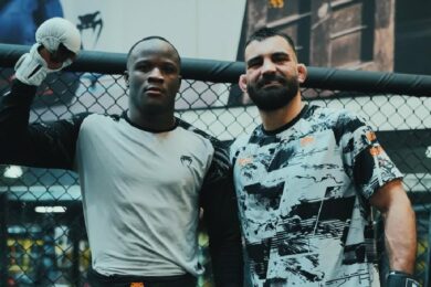 Losene-Keita-r&eacute;action-sparring-Beno&icirc;t-Saint-Denis-ufc-Londres-mma