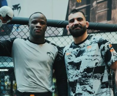 Losene-Keita-r&eacute;action-sparring-Beno&icirc;t-Saint-Denis-ufc-Londres-mma