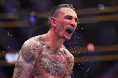 Max-Holloway-r&eacute;action-premier-combat-Charles-Oliveira-blessure-mma-ufc-BMF