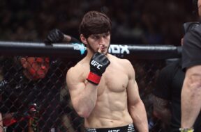 Movsar-Evloev-r&eacute;action-victoire-Alexander-Volkanovski-UFC-Londres