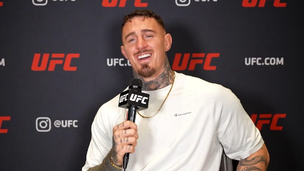 Tom Aspinall explique pourquoi il a sign&eacute; avec Eddie Hearn