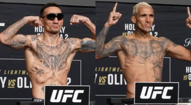 pesee-ufc-326-holloway-oliveira