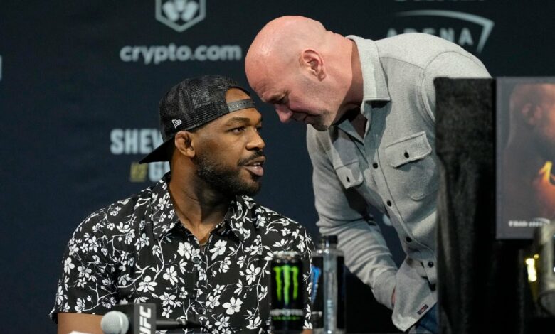 Jon-Jones-explication-probl&egrave;me-tensions-UFC-Dana-White-Maison-Blanche-retraite-mma