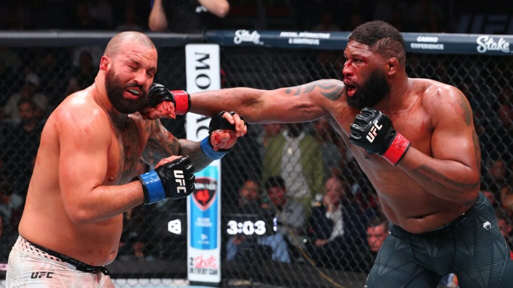 Curtis Blaydes refuse la d&eacute;cision des juges et pense avoir gagn&eacute; son combat &agrave; l&rsquo;UFC 327