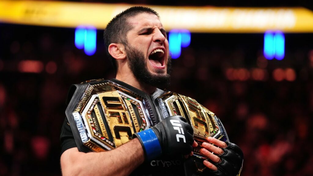 Le coach d’un ancien champion des poids welters parle cash sur Islam Makhachev : « Il est le GOAT… »