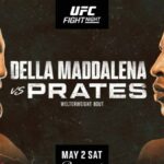 UFC Perth &ndash; Della Maddalena vs Prates : la carte, les horaires et comment regarder