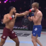 Alexis 'Barboza' Nicolas s'impose par TKO pour ses débuts en MMA à l'ARES 40 alexis barbosa