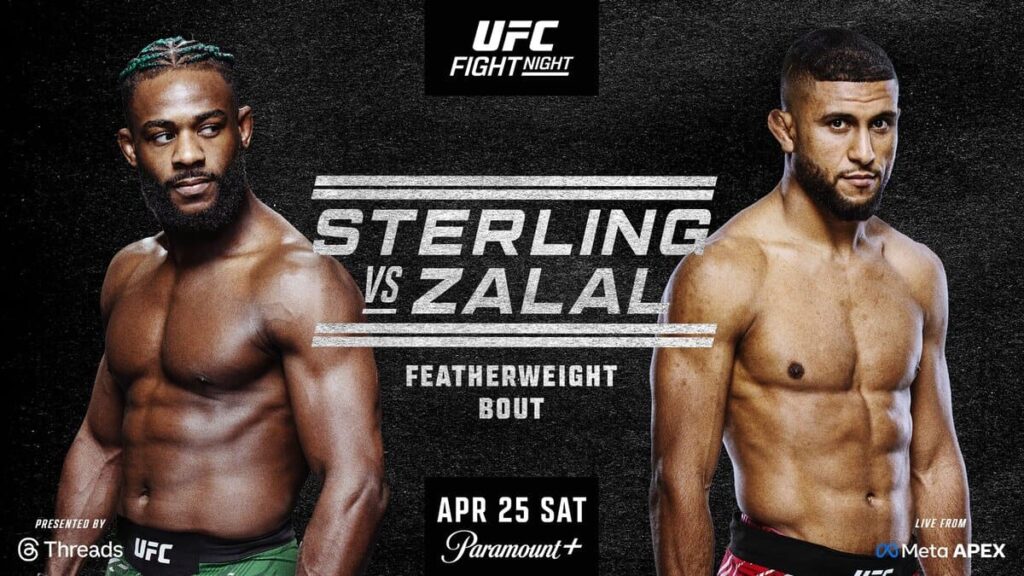 UFC Vegas 116 – Sterling vs Zalal : la carte, les horaires et comment regarder