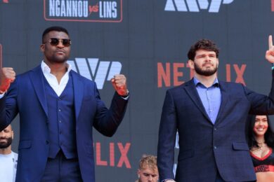 Francis-Ngannou-combat-Philipe-Lins-MVP-Netflix-Rousey-Carano