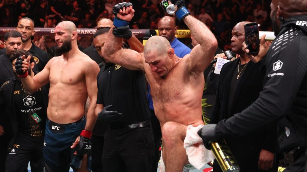 Georges St-Pierre donne son avis sur le combat de Sean Strickland contre Khamzat Chimaev