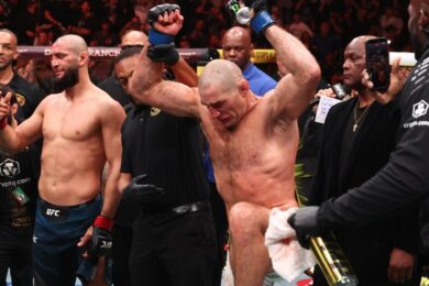 Georges-St-Pierre-avis-combat-performance-Sean-Strickland-victoire-Khamzat-Chimaev-ufc-328-mma