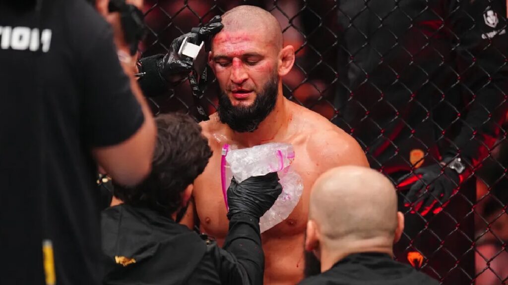 L’avertissement de Khabib Nurmagomedov a finalement rattrapé Khamzat Chimaev à l’UFC 328
