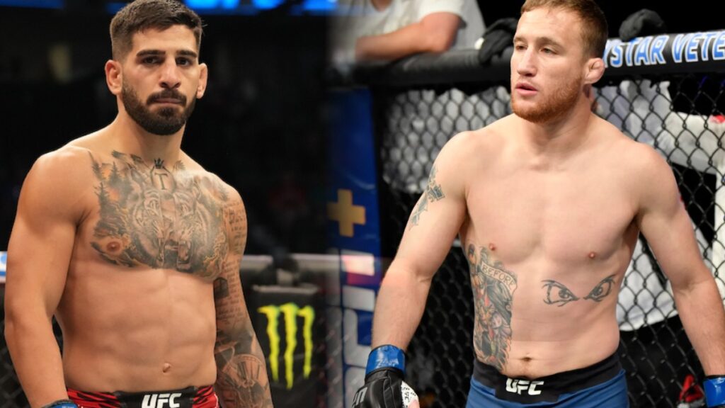 Justin Gaethje pointe du doigt la plus grosse faiblesse d&rsquo;Ilia Topuria avant leurs combat &agrave; la Maison Blanche