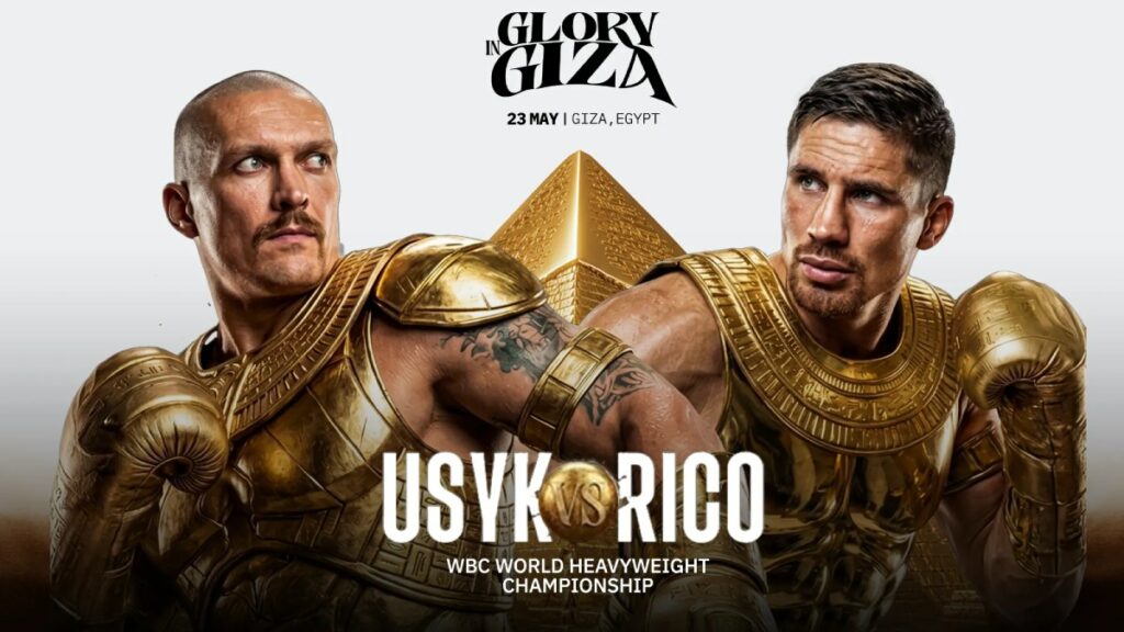 Boxe – Usyk vs Verhoeven : la carte, les horaires et comment regarder