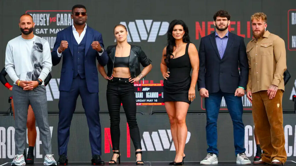 rousey vs carano