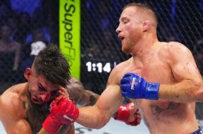 Justin Gaethje-r&eacute;action-victoire-Ilia-Topuria-champion-ufc-mma