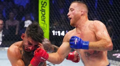 Justin Gaethje-r&eacute;action-victoire-Ilia-Topuria-champion-ufc-mma