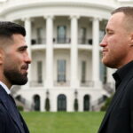 Ça chauffe entre Ilia Topuria et Justin Gaethje à l'approche de l'UFC Maison-Blanche : "Un narcissique qui croit..." ca-chauffe-ilia-topuria-justin-gaethje-ufc