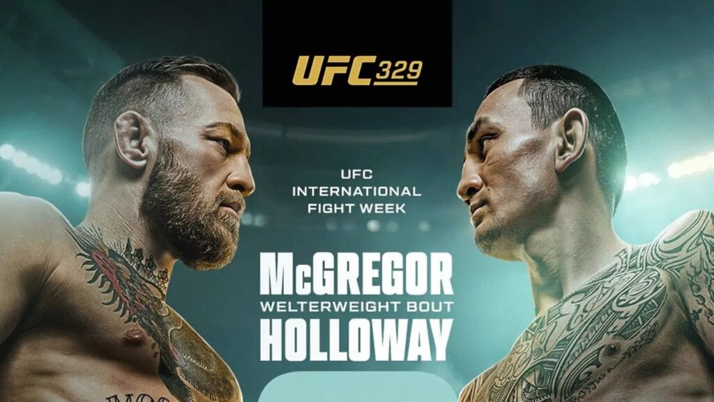 UFC 329 - Conor McGregor vs Max Holloway : la carte, les horaires et comment regarder