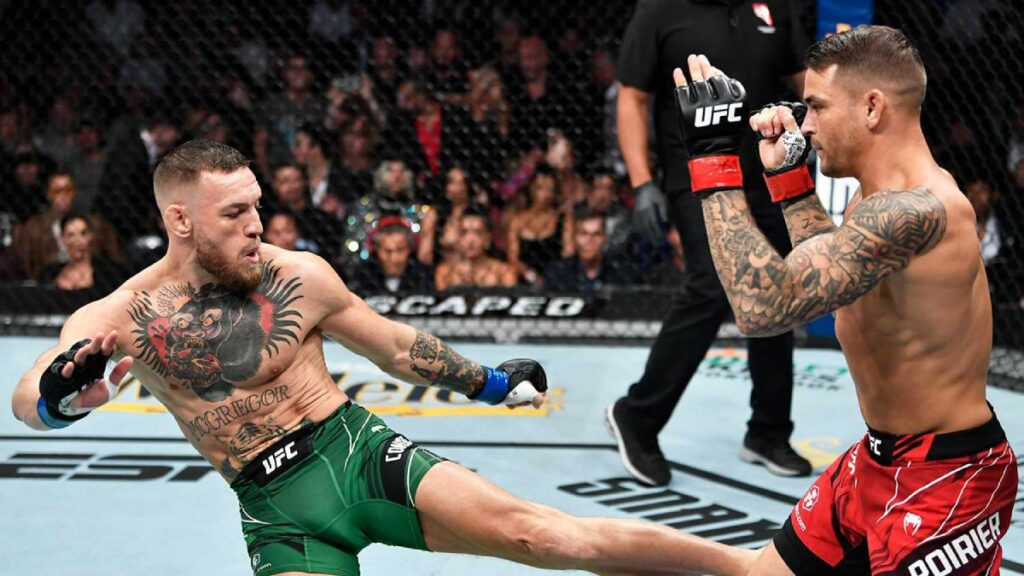 Dustin Poirier donne un conseil pr&eacute;cieux &agrave; son ancien rival Conor McGregor