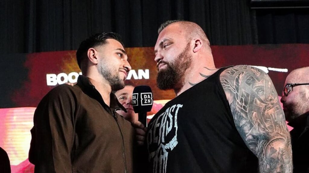 Eddie Hall répond violemment à la famille Fury avant son combat de boxe surprenant contre Tommy ce week-end