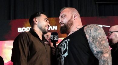 eddie-hall-r&eacute;pond-famille-fury-combat-tommy-fury
