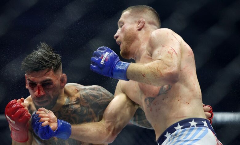 le-coach-de-justin-gaethje-r&eacute;v&egrave;le-la-grosse-erreur-ilia-topuria-maison-blanche