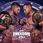 UFC Freedom 250 - Topuria vs Gaethje + Gane vs Pereira : la carte, les horaires et comment regarder UFC FREEDOM 250 – Topuria vs Gaethje + Gane vs Pereira à la Maison Blanche : la carte, les horaires et comment regarder