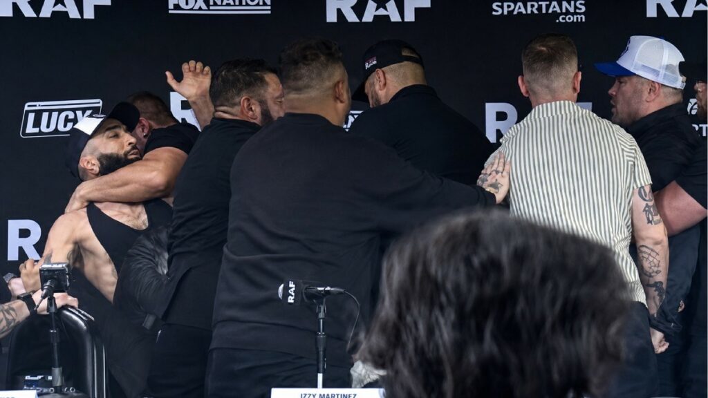 Apr&egrave;s leur &eacute;norme altercation au RAF 11, Colby Covington menace Belal Muhammad