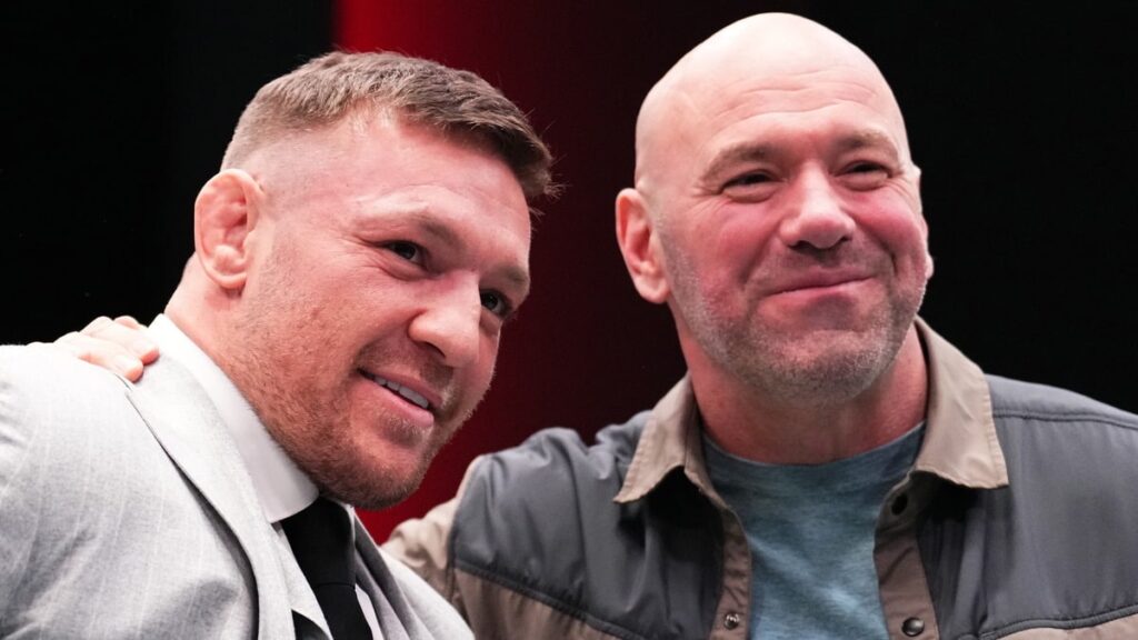 Dana White rend un hommage immense à Conor McGregor