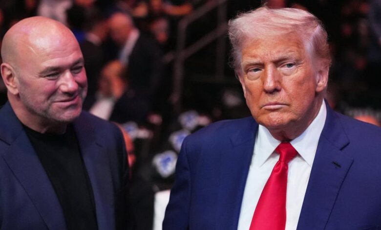 Donald-Trump-pas-satisafit-gradins-spectateurs-ufc-Maison-Blanche-Dana-White-ufc-mma